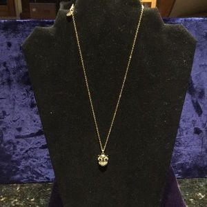 Crystal like owl necklace